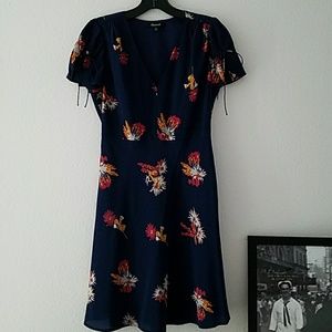 Madewell silk dress size 00